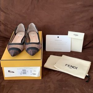 Fendi Ballerina- Size 37.5 (Like New)
